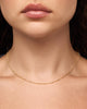 Small Ball Chain Necklace - Ana Gold