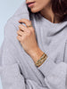 Gold Cuff Bracelet - Kamilla