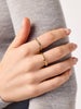 14K Gold Plated Cubic Zirconia Band Rings For Women Ana Luisa Whitley