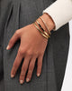 Gold Bangle Bracelet - Selena