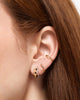 Gold Hoops Earrings - Esme Double