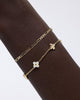 Gold Charm Bracelet - Azura Bracelet Mother of Pearl