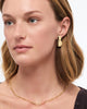 14K Gold Plated Pebble Statement Drop Earrings For Women Ana Luisa Pebble Earrings