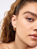 Gold Statement Earrings - Ariel Hoops