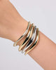 Gold Bangle Bracelet - Talia Slim