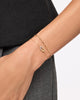 Gold Charm Bracelet - Blake Bracelet Micropave