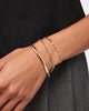Bangle Bracelet - Brynley Two Tone