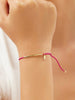 Ana Luisa Jewelry Bracelets Cord Bracelet Breast Cancer Support Bracelet Gold