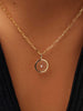 Ana Luisa Jewelry Charms Gold Pendant Floating Diamond Charm Large Solid Gold