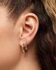 Gold Hoop Earrings - Giulia Medium
