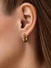 Ana Luisa Jewelry Earrings Hoop Earrings Gold Hoop Earrings Giulia Medium Gold