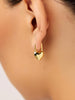 Ana Luisa Jewelry Earrings Hoop Earrings Heart Earrings Cameron Gold