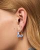 Statement Earrings - Dakota Marble Blue
