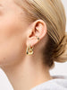 Small Gold Hoop Earrings - Colene Small