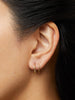 Ana Luisa Jewelry Earrings Huggie Double Hoop Earrings Harley Silver Gold New1