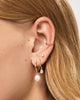 Pearl Hoops - Medium Frida