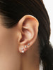 Stud Earrings Set - Val White Set