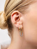 Ana Luisa Jewelry Errings Drop Earrings Double Hoop Earrings Ash Double Two Tone Gold Silver