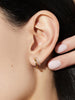 Ana Luisa Jewelry Hoop Earrings Double Hoop Earrings Toda Silver Gold New1