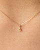 Ana Luisa Jewelry Necklace Charms Birthstone Gold Mini Birthstone Charm November Birthstone Gold Mini Citrine Charm Solid Gold