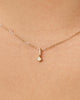 Ana Luisa Jewelry Necklace Charms Birthstone Gold Mini Birthstone Charm October Birthstone Gold Mini Opal Charm Solid Gold