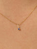 Ana Luisa Jewelry Necklace Charms Birthstone Gold Mini Birthstone Charm Solid Gold