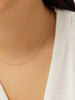 Ana Luisa Jewelry Necklaces Chain Necklace Dainty Gold Necklace Gold Satellite Necklace Solid Gold