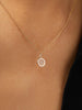 Ana Luisa Jewelry Necklaces Diamond Necklace Gold Floating Diamond Necklace Solid Gold
