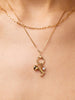 Solid Yellow Gold - Charm Collector Necklace