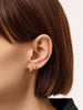 Solid Gold Fine Huggie Hoops Earrings For Women Ana Luisa Tapered Mini Huggie Hoops