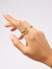 Solid Gold Fine Voyager Band Rings For Women Ana Luisa Slim Equinox Ring