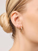 Solid Gold Hoop Earrings For Women Ana Luisa Gold Twist Hoops Small