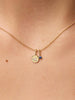 Gold Pendant Necklace - Gold Midnight Star Necklace