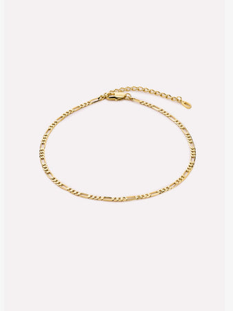 14K Gold Plated Anklets For Women Ana Luisa Finn