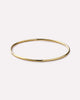 Gold Bangle Bracelet - Carter (2mm)