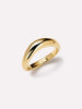 14K Gold Plated Classic Band Rings For Women Ana Luisa Stevie