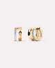 Gold Hoops Earrings - Esme Double