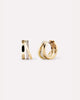 Gold Hoop Earrings - Esme Triple