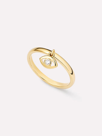 Evil Eye Ring - Tanner