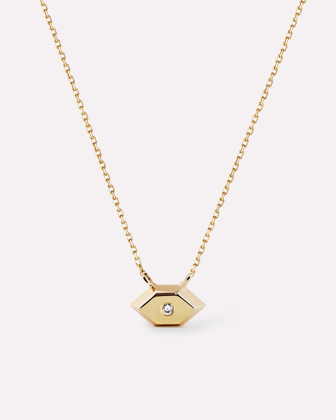 Gold Pendant Necklace - Walker Pendant