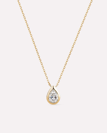 Gold Pendant Necklace - Lennox Pendant