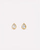Gold Stud Earrings - Lennox Studs