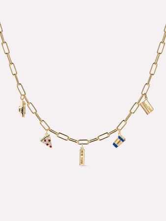 Charm Necklace - A New York Minute Necklace