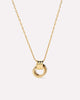 14K Gold Plated Dook Knocker Statement Pendant Necklaces For Women Ana Luisa Palmer Gold