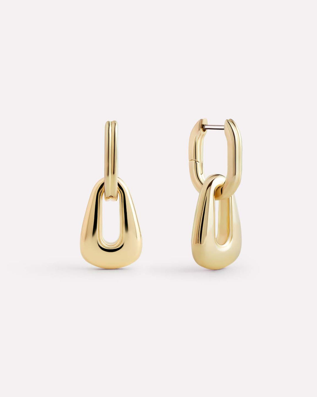 Drop Earrings - Mod Gold