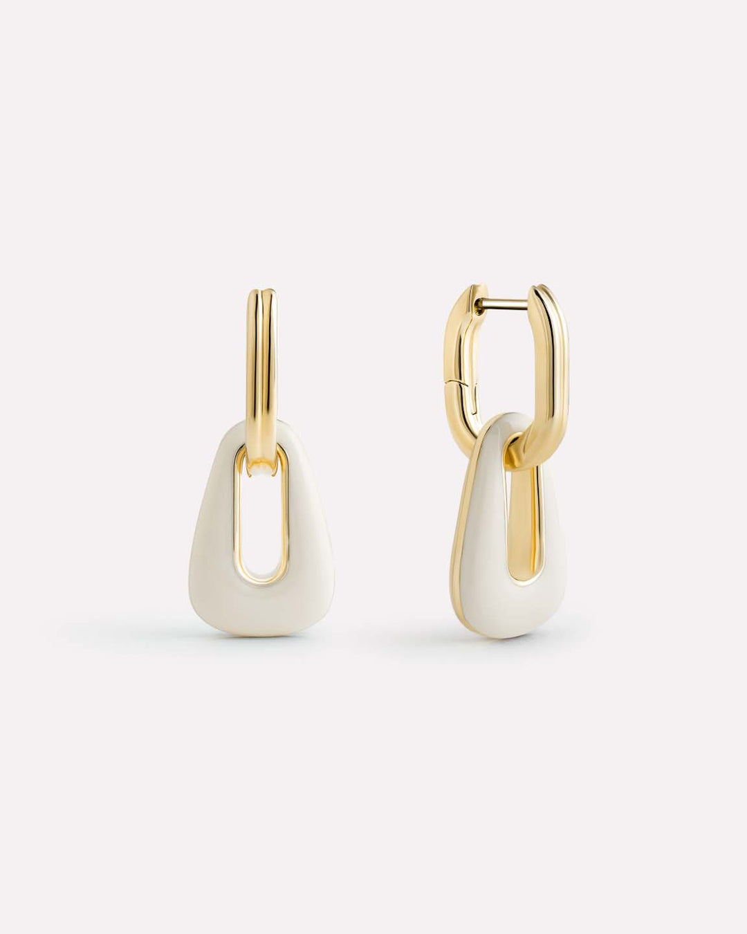 Drop Earrings - Mod Off White