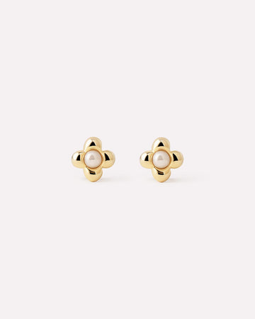 Gold Stud Earrings - Liora Mini Studs