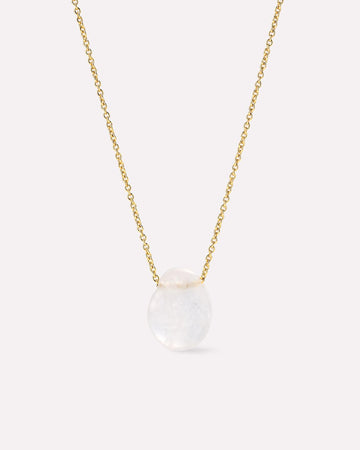 Mini Pebble Necklace - Pebble Mini Clear Quartz