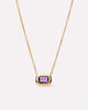 Birthstone Necklace - February Birthstone Necklace