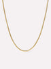 14K Gold Plated Lobster Clasp Classic Soft Box Chain Necklaces For Women Ana Luisa Vero